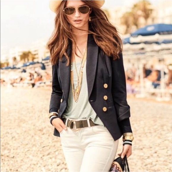 CAbi Jackets & Blazers - • Cabi • Grand Slam Blazer 5150 Navy 6